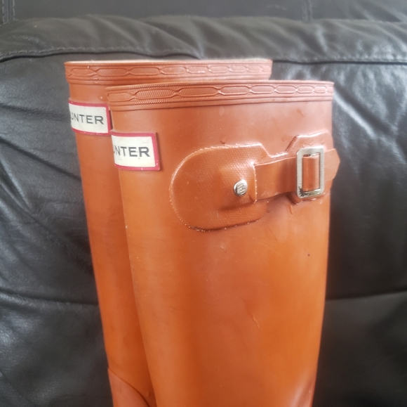 Hunter Original Tall Boots Ladies size 7 - Picture 3 of 6